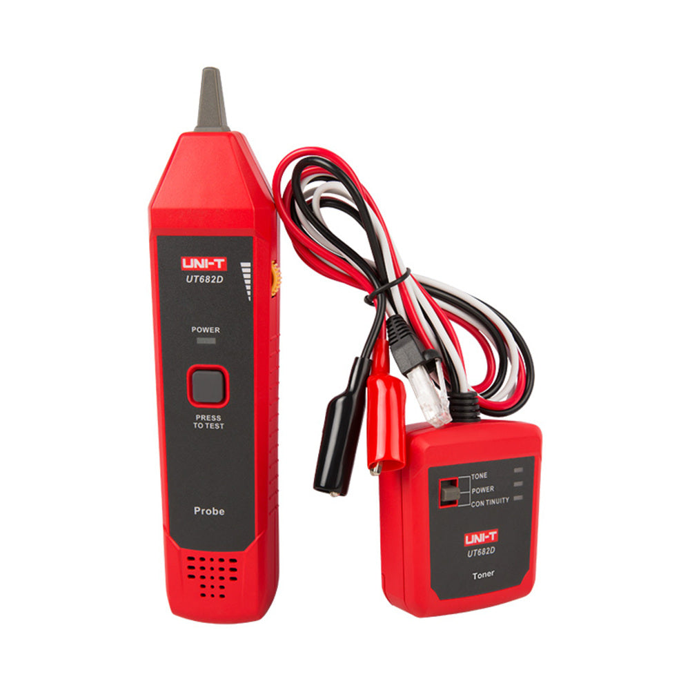 Rastreador de Cable Uni-T Linea Telefonica RJ11 Cable de Red RJ45 UT682D
