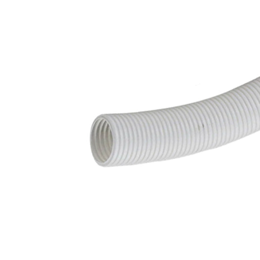Tubo Dimax Flexible 1" F25mm Rollo de 20 metros color Blanco S130