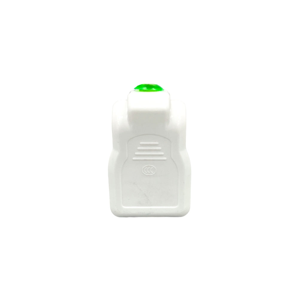 Enchufe Dimax Hembra Paquete de 20 Piezas Ideal para uso Domestico o Comercial color Blanco F327