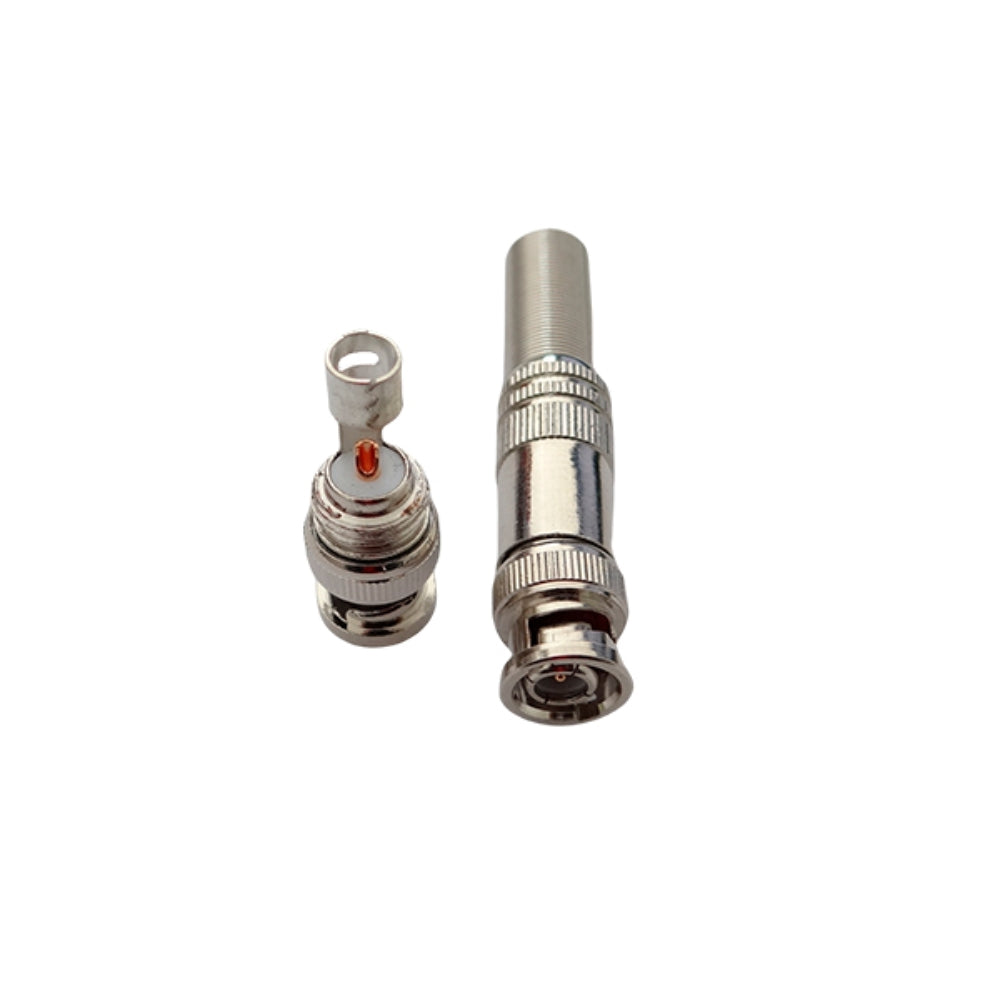 Kit de 10 Piezas de Conector BNC Dimax para Soldar con Cable Coaxial N038
