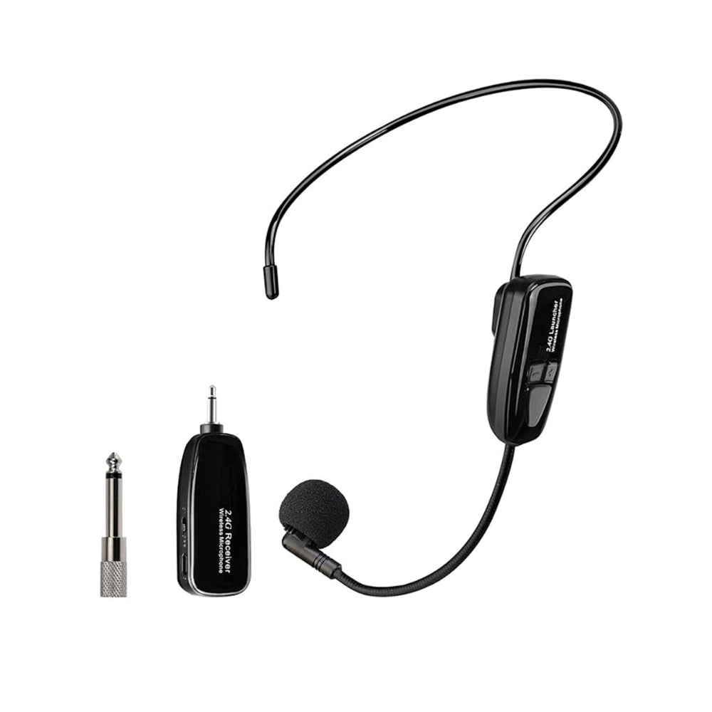 Microfono Dimax para Conferencias Inalambrico 2.4GHz Potencia 10dB Alcance hasta 50 metros Bateria hasta 8 Horas y014