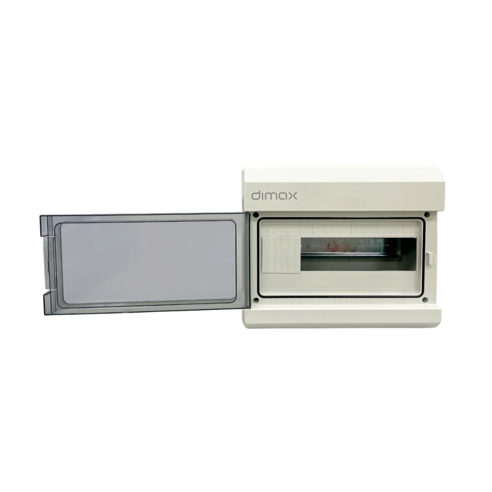 Caja de Distribucion Dimax Plastica Capacidad 12 Termicos Termomagneticos IP67 f312