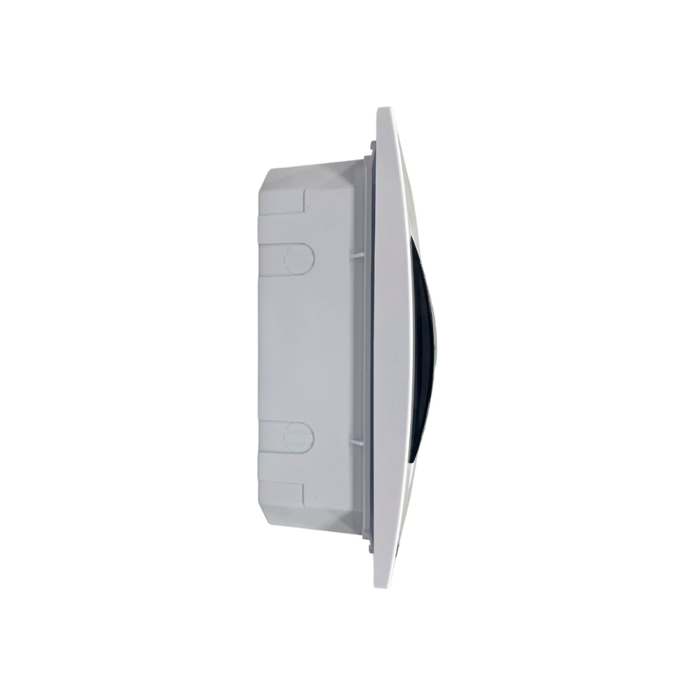 Caja Dimax para 4 Termicos Termomagneticos de Empotrar 11.2x20x9.5cm f307