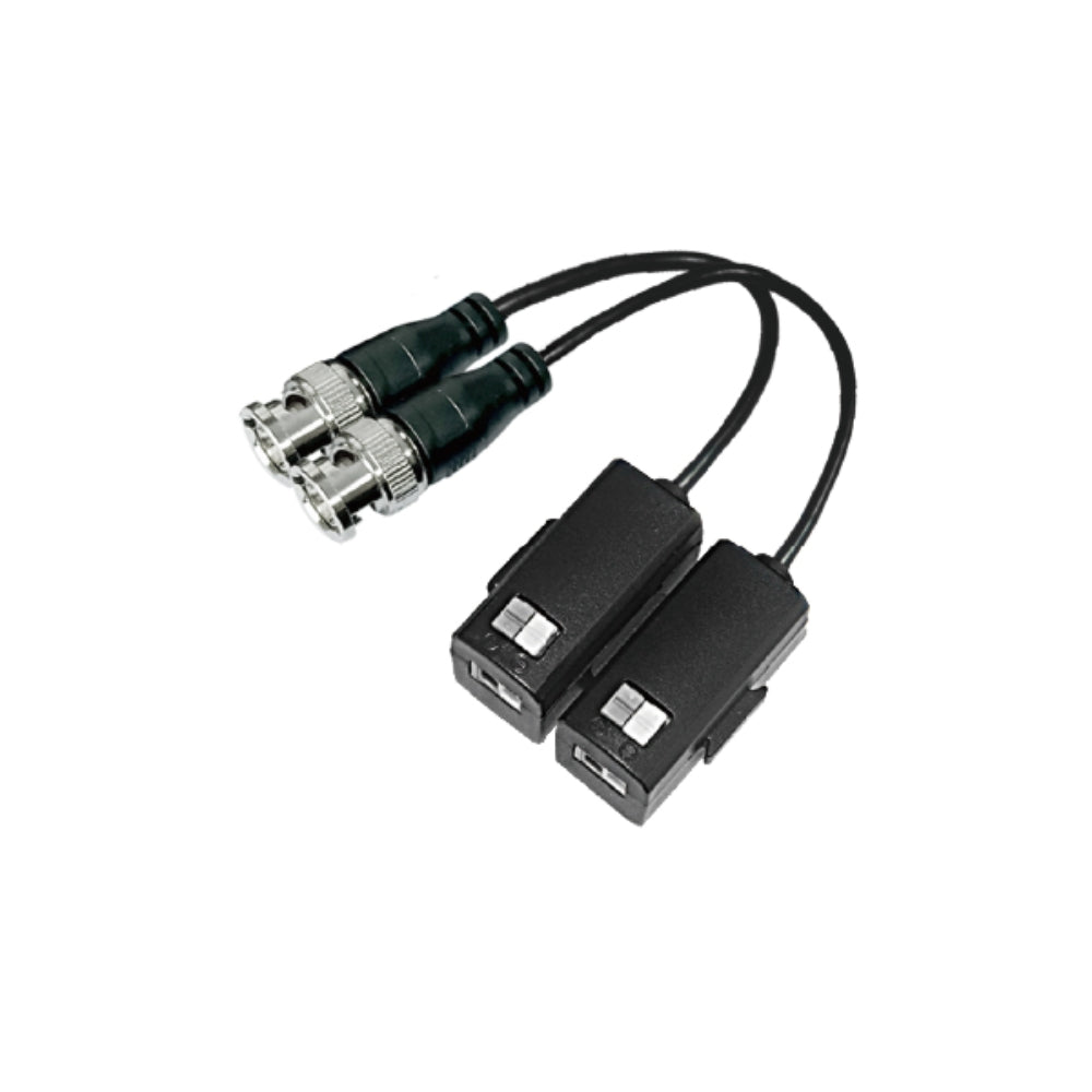 Balun Dimax Pasivo 4en1 Video HDCVI AHD Analogo TV Distancia Maxima hasta 440M en 720P con Reduccion de Ruido F302