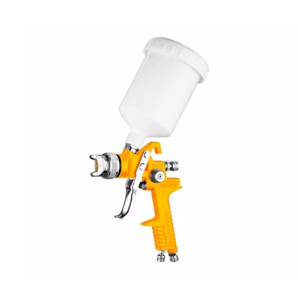 Pistola de Pintar Tolsen de 600ml Boquilla 1.4mm Ancho de Patron 16-26cm Presion de Aire 2-3.5 Bares 73175