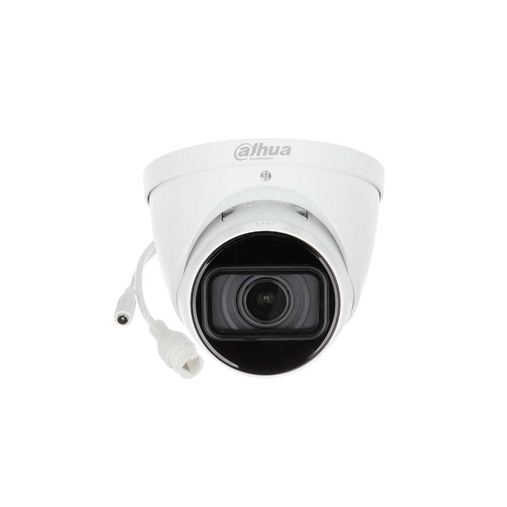 Camara IP Dahua Domo 4MP Motorizada Plastica IR 50 metros SD Card 256GB IP67 IPC-HDW1431T1N-ZS-2812-S4