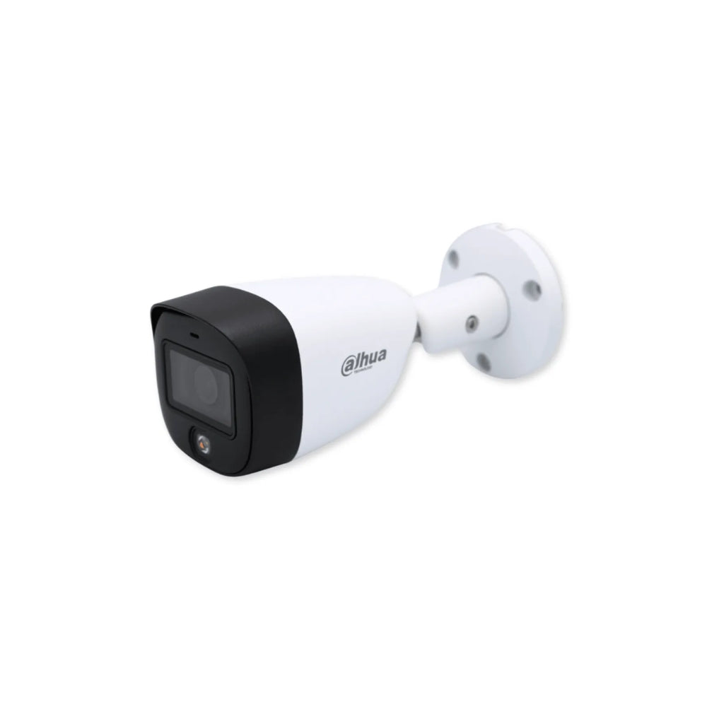 Camara Dahua HDCVI Bala 2MP Full Color con Audio Metal/Plastico Lente 2.8mm IR 30 metros 30fps 1080p IP67 HAC-HFW1209C-A-LED-028-S3