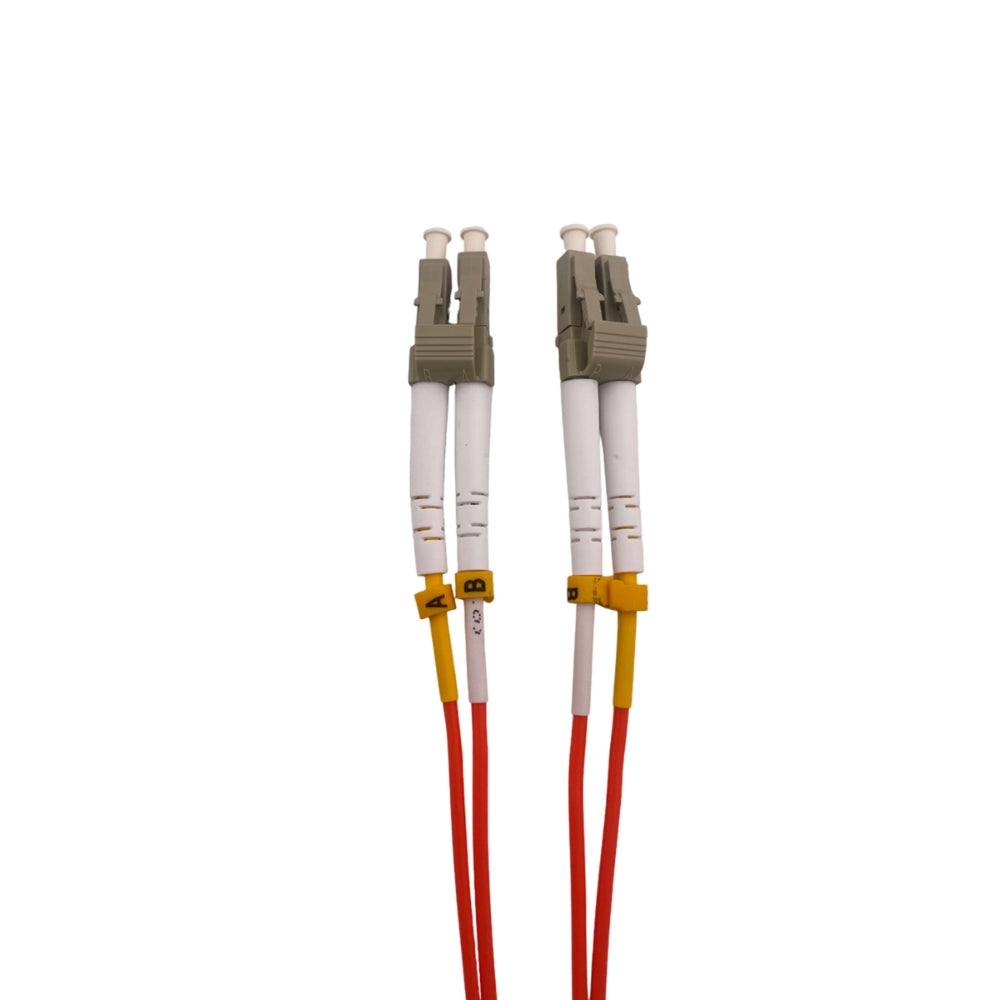 Patch Cord Dimax de Fibra Optica LC-LC Multimodo 62.5/125 OM3 Duplex Cable de 3 Metros C869