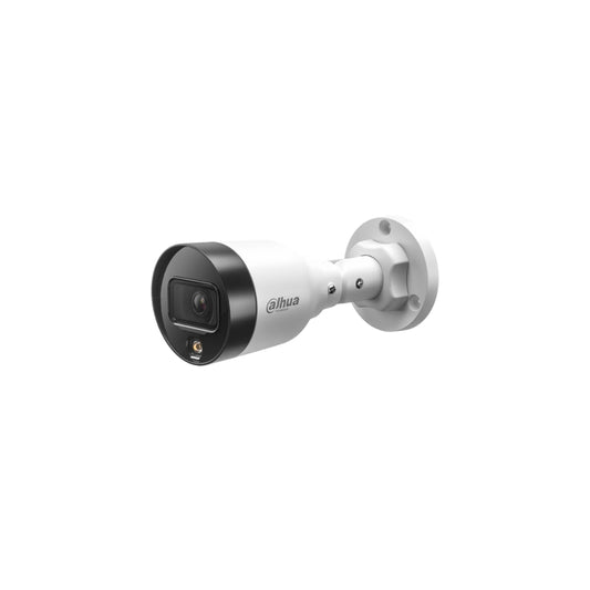 Camara IP Dahua Bala 2MP Full Color Metal/Plastica IR 30 metros PoE 1xRJ45 IP67 IPC-HFW1239S1-LED-0280-S6