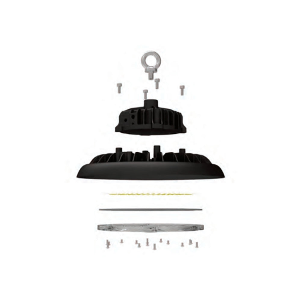 Luz LED Dimax Tipo Campana o High Bahia 200W Ideal para Almacen Fabrica o Centro Comercial S171