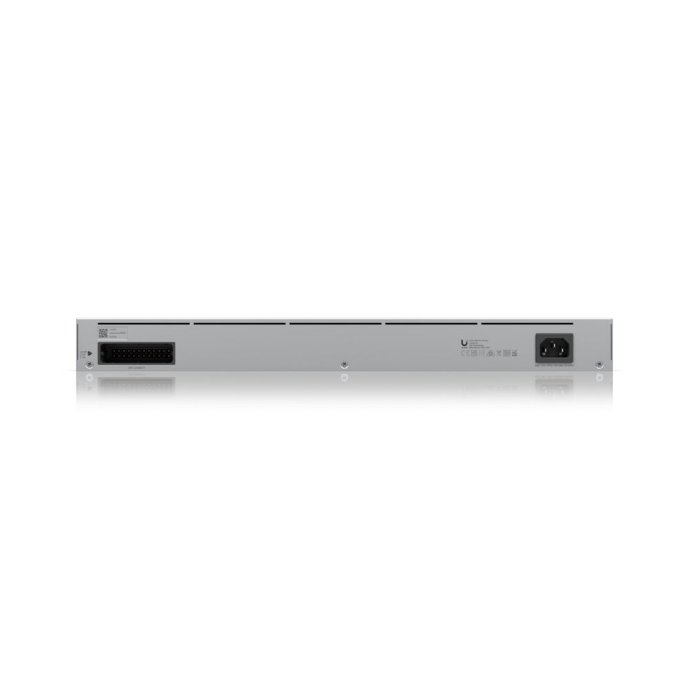 Switch Ubiquiti Unifi 48 Puertos 8xGigabit Poe++ 40xGigabit PoE+ 4xSFP+ Capa 2/3 Pantalla Tactil 1.3" Potencia Max. 600Watts UB-USW-PRO-48-POE