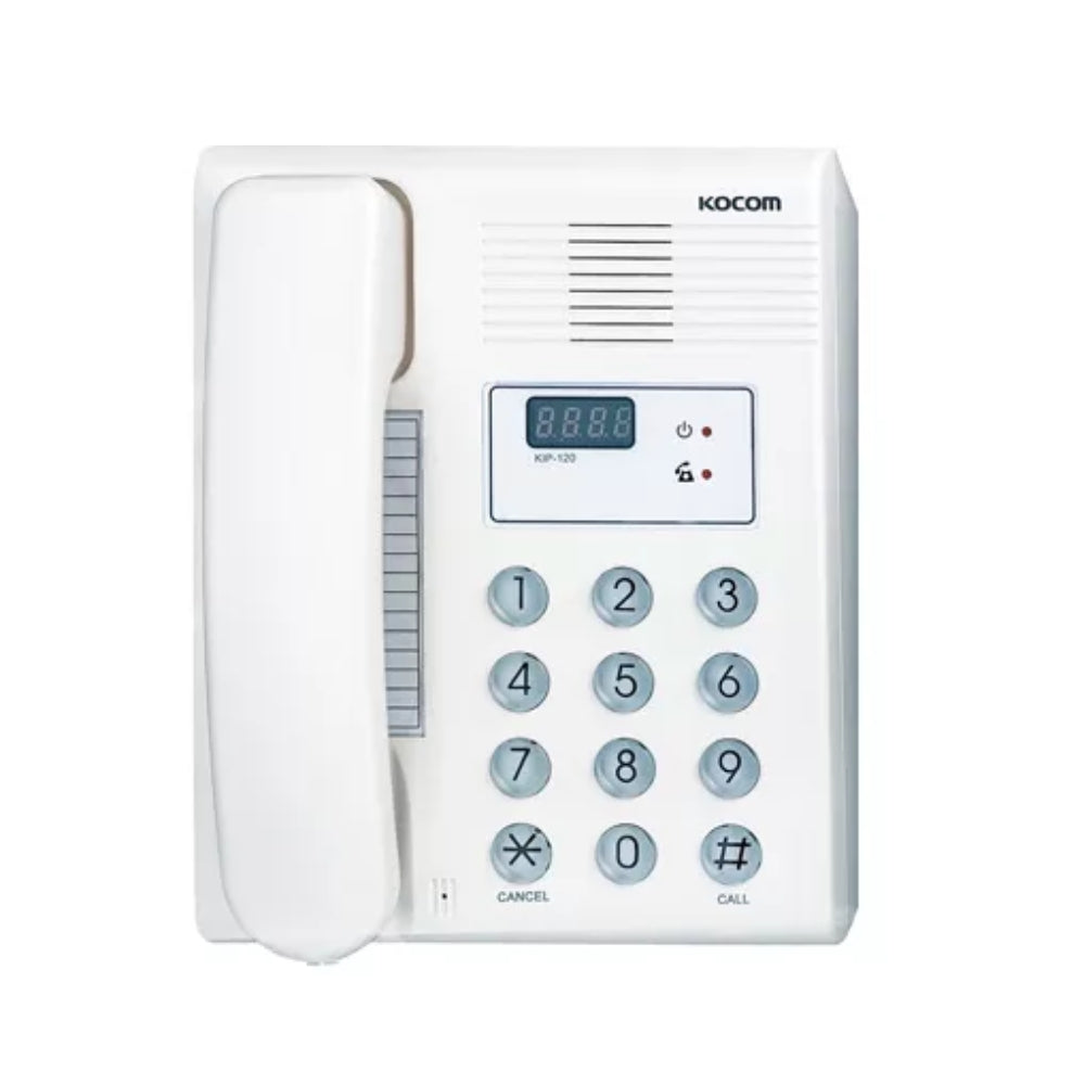 Central de Guardia Kocom Compatible con KLP-D410 KDP-100 KDP-108 KDP-112 KIP-120 Alimentacion desde Sistema KIP-120