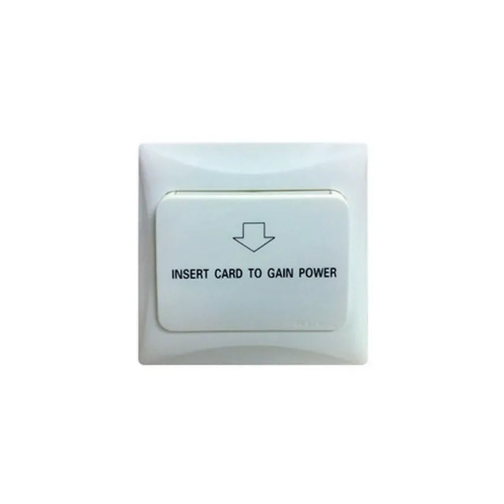 Activador de Energia Zkteco para Habitaciones con Sistema RFID para Hoteles Compatible con Tarjetas MiFare 13.56MHz Voltaje 110 a 240Vac T04010017