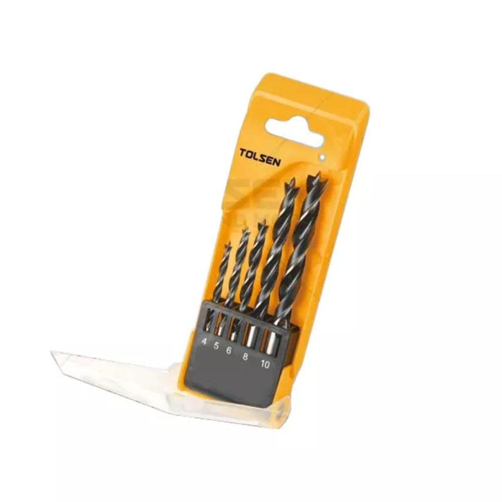 Set de 5 Brocas para Madera Tolsen Medida mm 75625