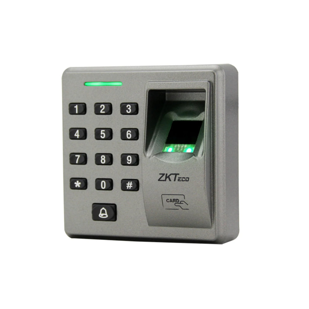 Lector Zkteco de Huella RFID Contraseña Comunicacion RS-485 Compatible con Acceso Inbio FR1300