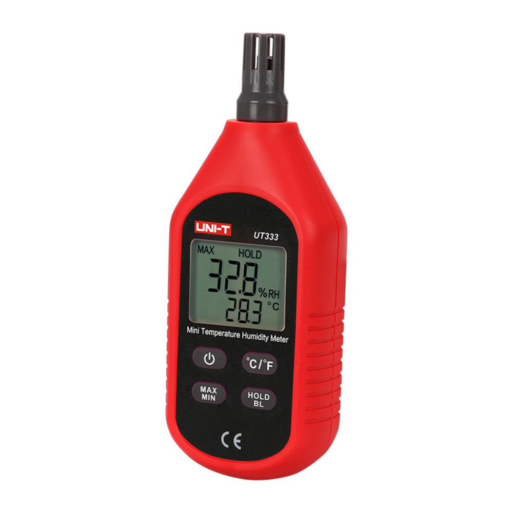 Medidor de Humedad Uni-T 0 a 100% HR Temp -10 a 60 C UT333