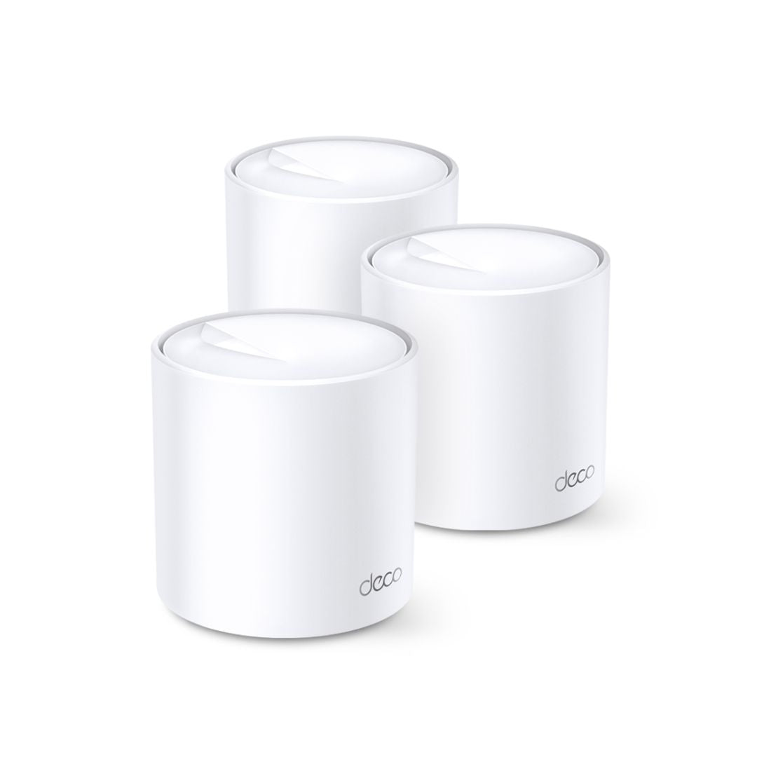 Sistema WiFi 6 Mesh TP-Link Deco X60 (3-Pack) AX4500 Elimina Zonas Muertas Roaming Conexiones sin Lag Control Parental Compatible con Todos los Decos Soporta 4K 8K Deco X60(3-pack)