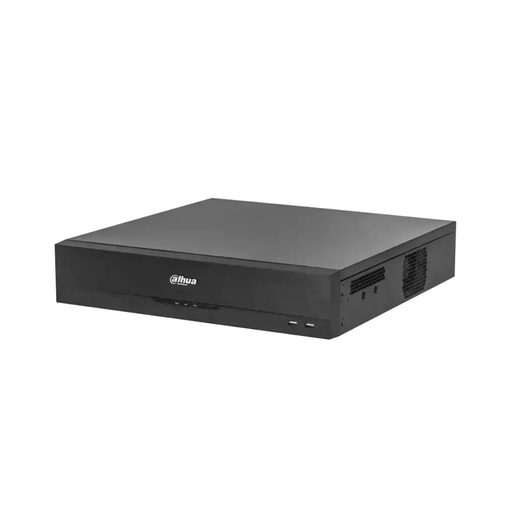 Grabador Dahua Pentahibrido de 32 Canales Wizsense H.265+ H.265 Hasta 32ch IP max 8MP Codificacion IA 8xHDD hasta 16TB 2xHDMI 1xVGA 3xUSB 1xRJ45 Giga 1xRS485 1xeSATA XVR5832S-I3