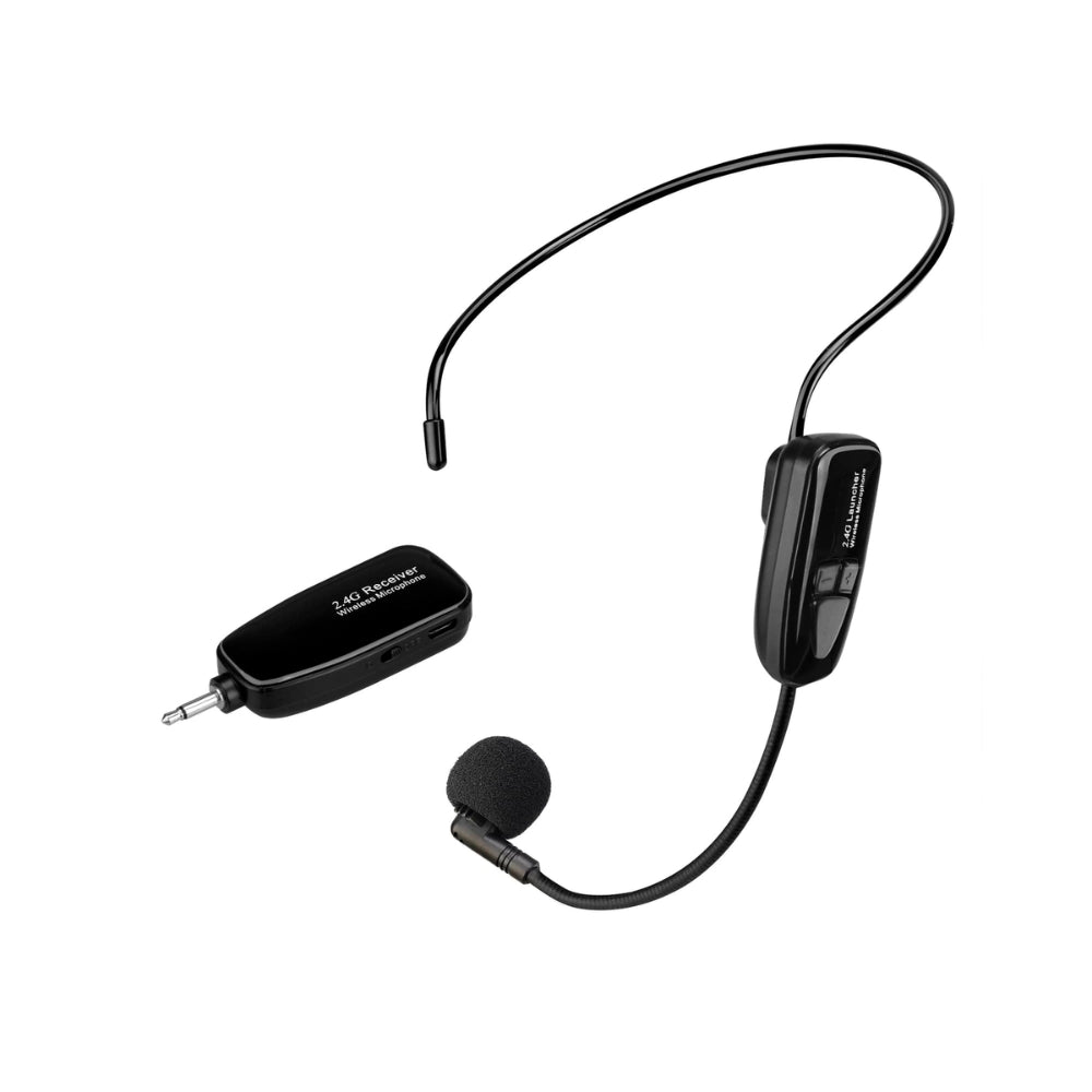 Microfono Dimax para Conferencias Inalambrico 2.4GHz Potencia 10dB Alcance hasta 50 metros Bateria hasta 8 Horas y014