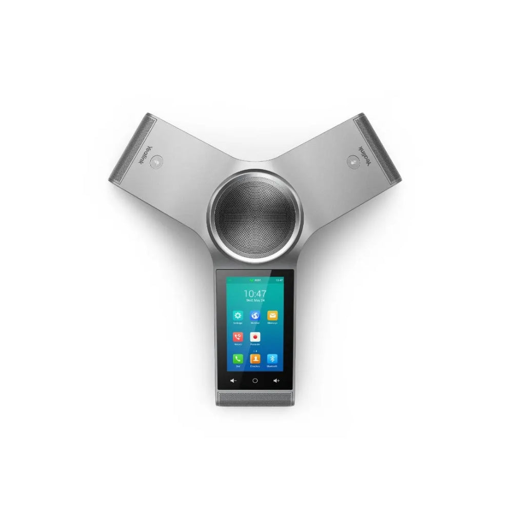 Telefono de Conferencia Yealink Pantalla Tactil 5" Capta Sonido 360° Alcance 6metros Android 5.1 Vincula con PC o Celular Puertos USB WiFi CP-960