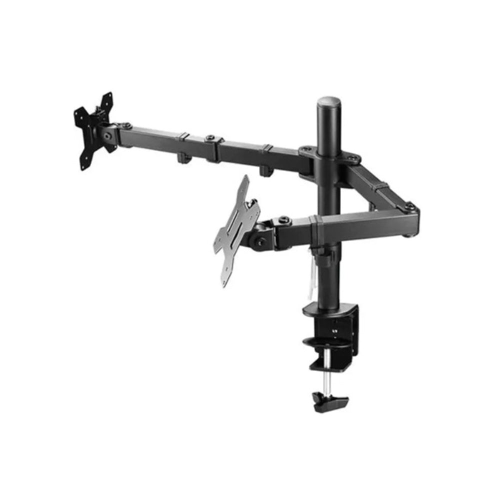 Soporte de Monitor Dimax de 27'' Doble Soporta 10Kg Giro 90grados B010