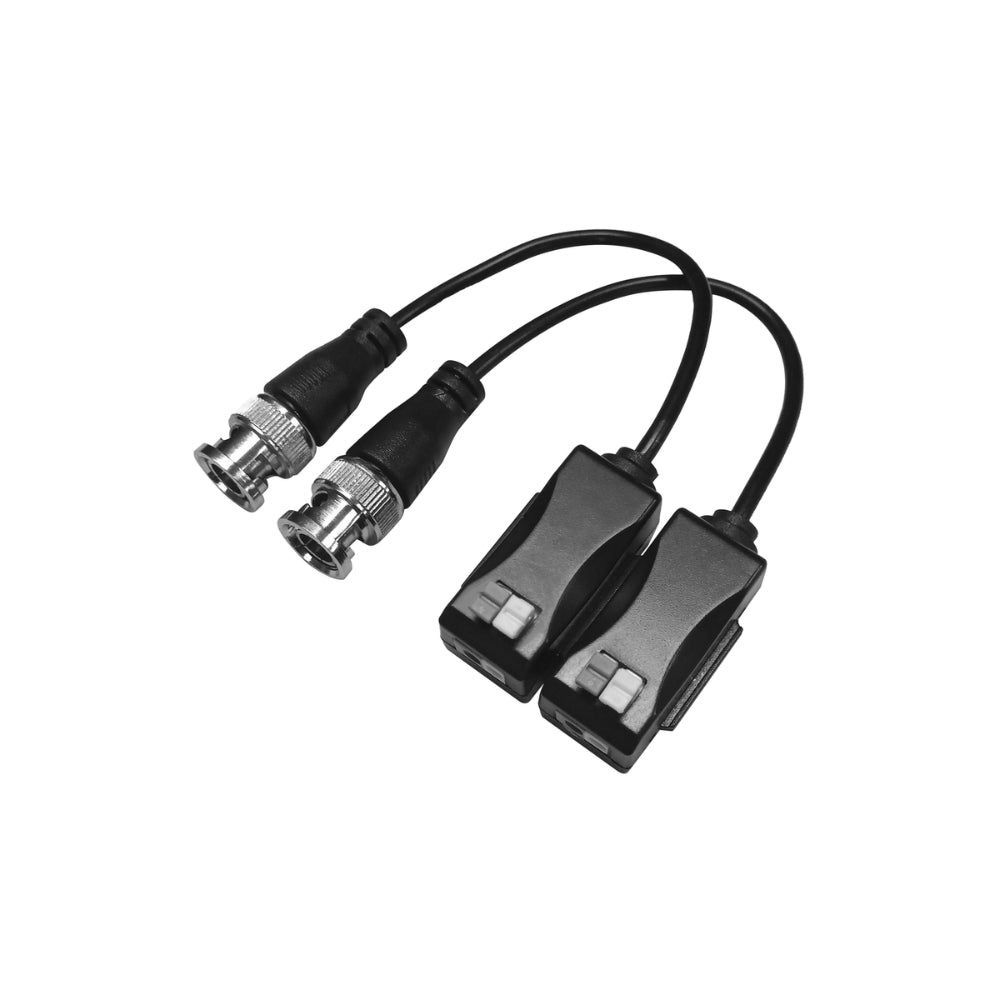 Balun Dimax Pasivo 4en1 Video 4K HDCVI AHD Analogo TV Distancia Maxima HDCVI hasta 200M con Reduccion de Ruido F342