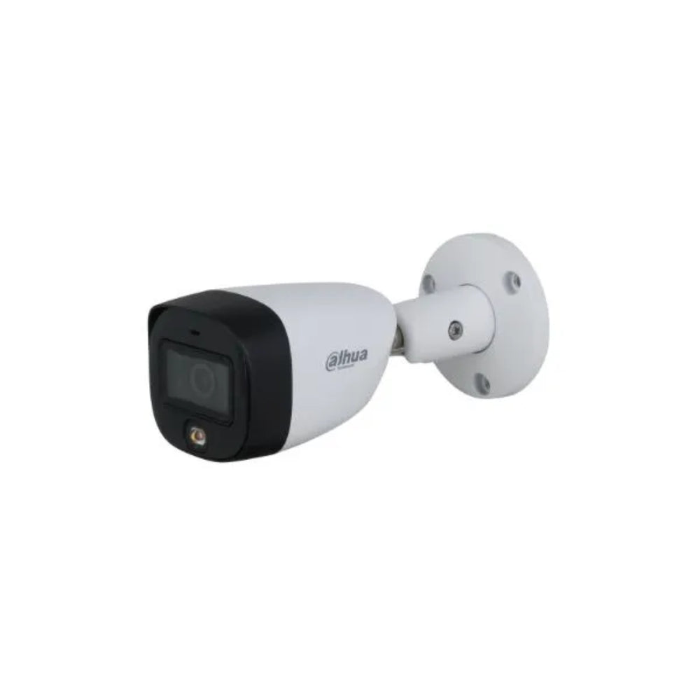 Camara Dahua HDCVI 2MP Full Color Metalica Lente 2.8mm IR 20 metros 30fps 1080p IP67 HAC-HFW1200CM-IL-A-28B-S6