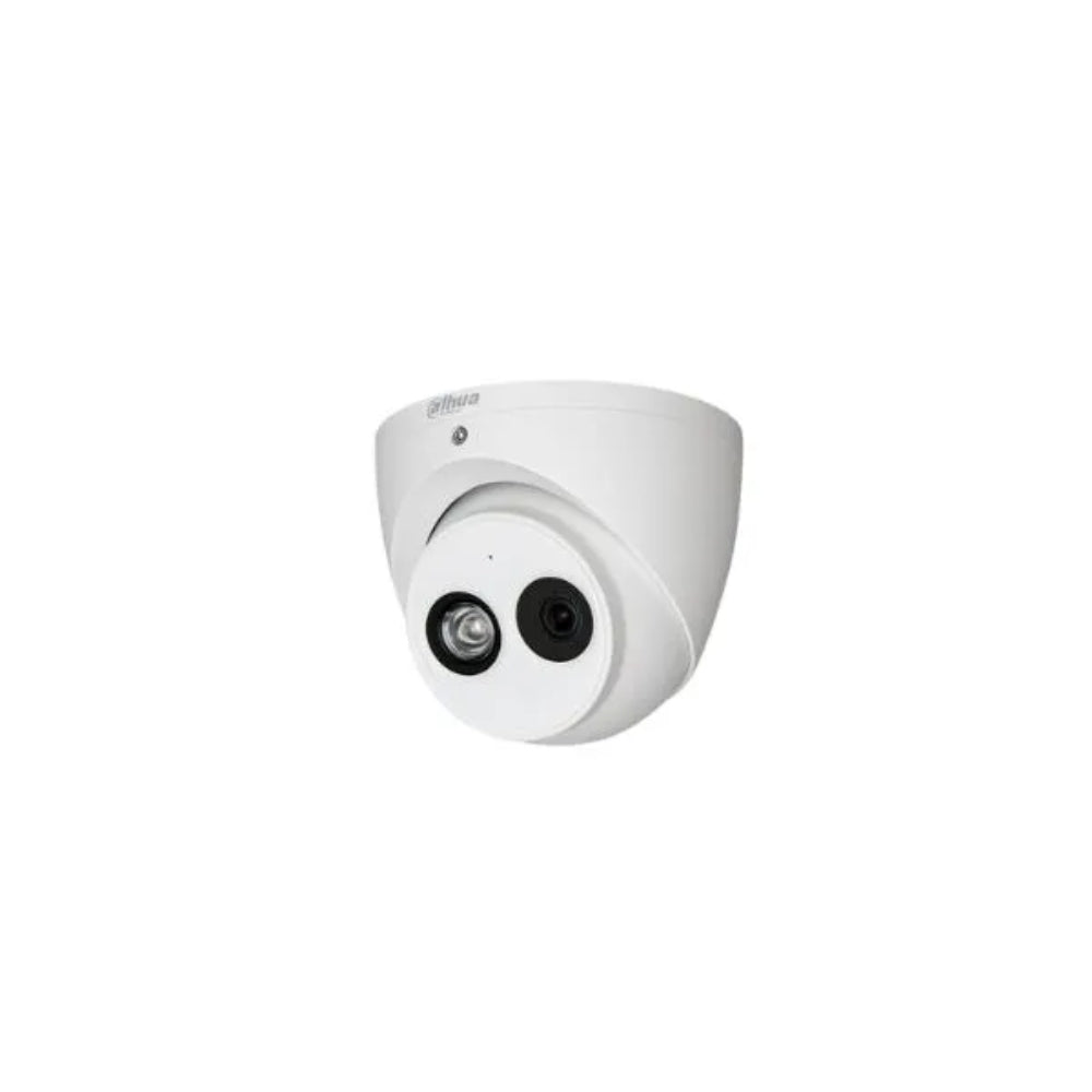 Camara Dahua HDCVI Domo 2MP con Audio Lente 2.8mm IR 50metros IP67 HAC-HDW1200EMN-A-0280B-S6