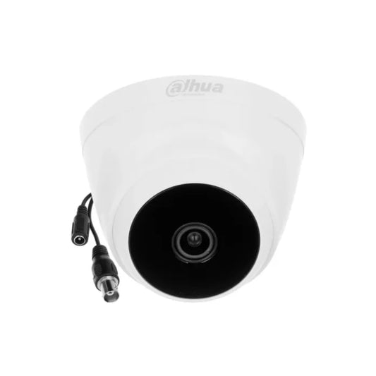 Camara Dahua HDCVI Domo 1MP Plastica Lente 2.8mm IR 20 metros 30FPS 720P DH-HAC-T1A11N-0280B