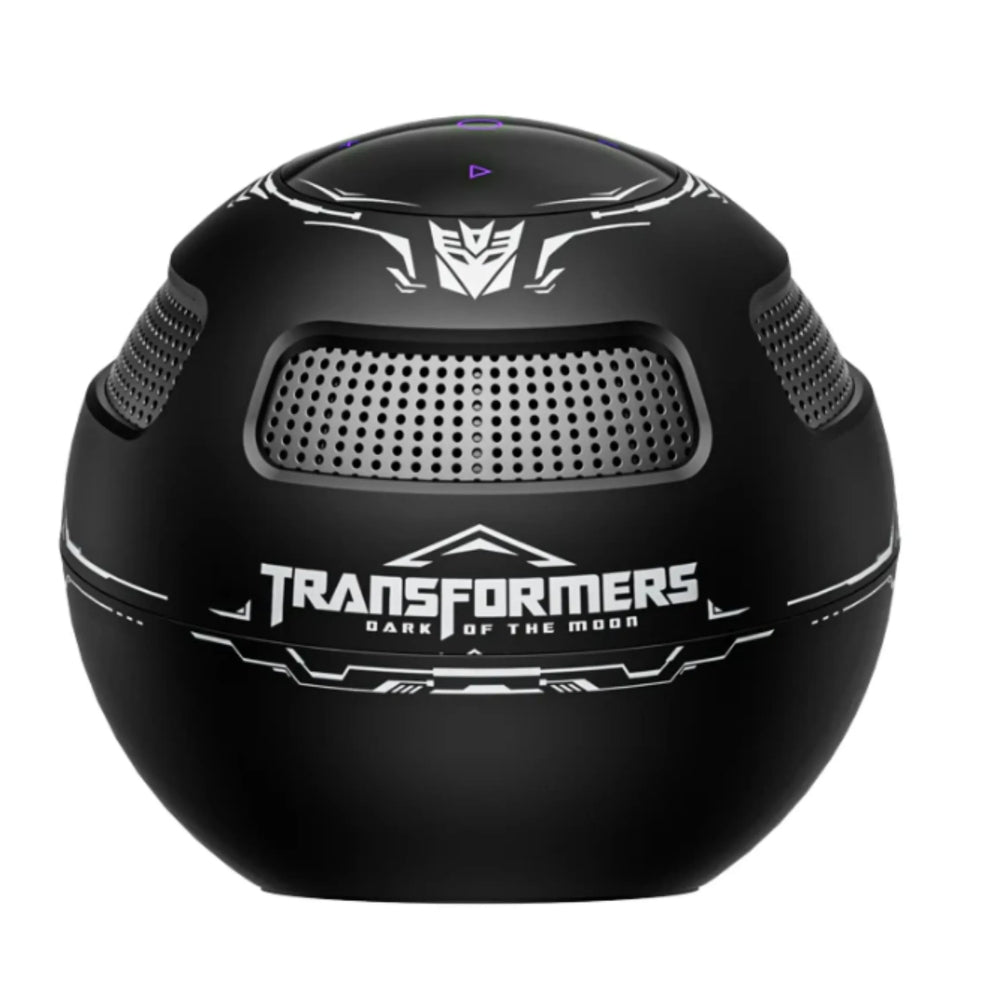 Parlante Transformers Deceptions Subwoofer Surround BT V5.4 Poderoso Bajo Interconexion TWS HiFi Sonido Holografico 9D Manos Libres BT TF Card Potencia 5Watts Bateria 1800mAh TF-Y17-BK