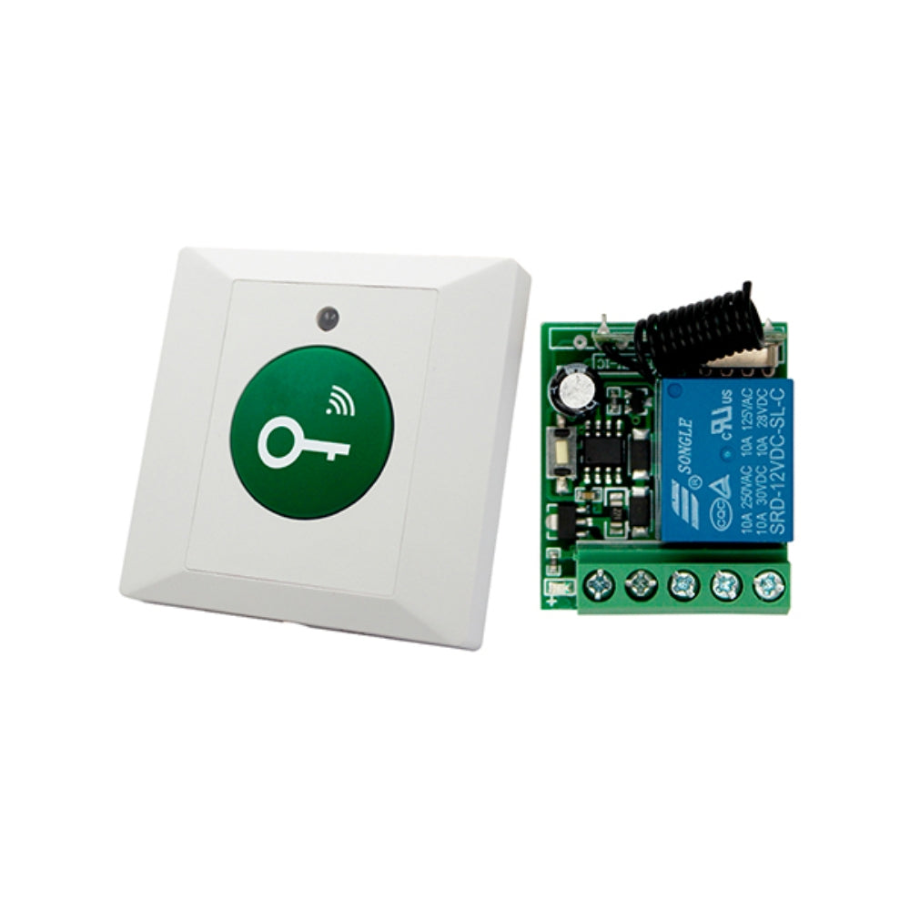 Modulo Receptor Dimax con Relay NO NC + Control Remoto Activacion de Cerraduras y Otros Soporta 10Amp 30VDC 120VAC 220VAC C793