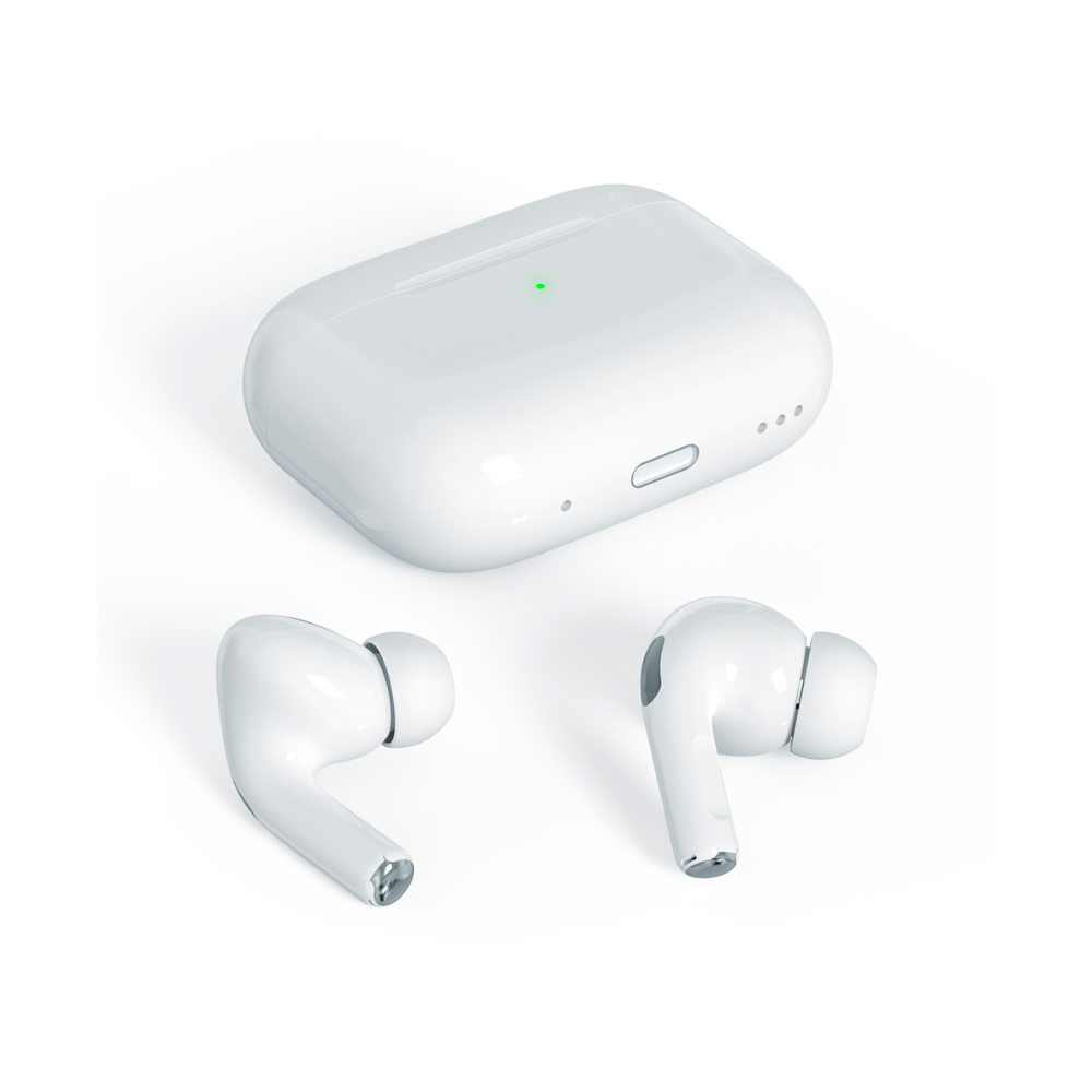 Audifonos Dimax Inalambricos BT 5.2 con Indicador de Bateria para iOS color Blanco V385