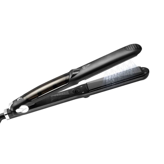 Plancha con Vaporizador para Cabello Dimax Indicador Luminoso LED Cable Giratorio 360° de 2.5metros Apagado Automatico Temperatura con 15 niveles N104