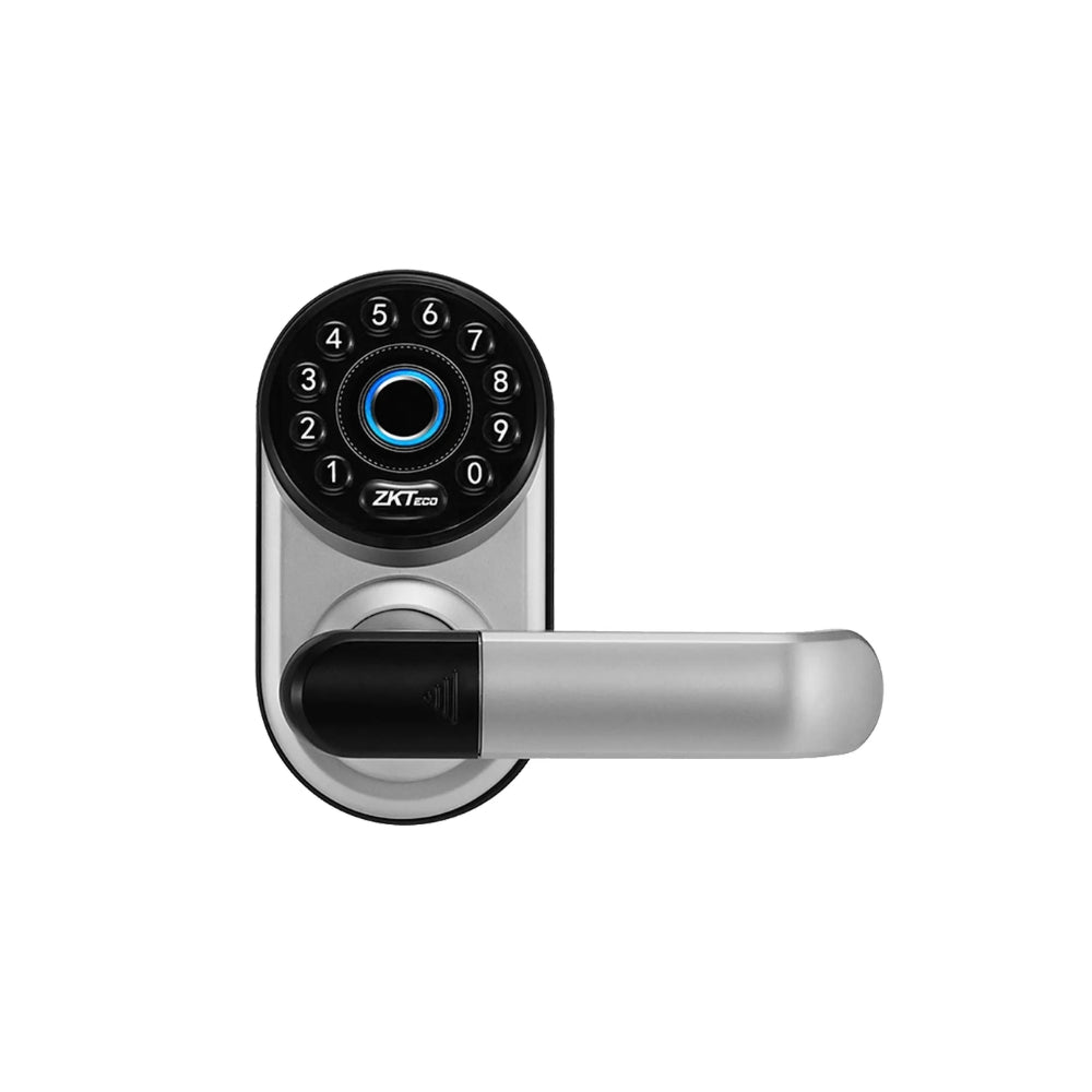 Cerradura Smart Zkteco 100xHuella 100xContraseña Comunicacion Bluetooth Compatible con Alexa y Google Asistant (Requiere modulo Getaway) ML300 - LEFT