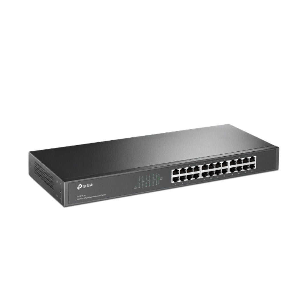 Switch TP-Link 24 Puertos Soporta Auto MDI MDIX 19" Rackeable TL-SF1024