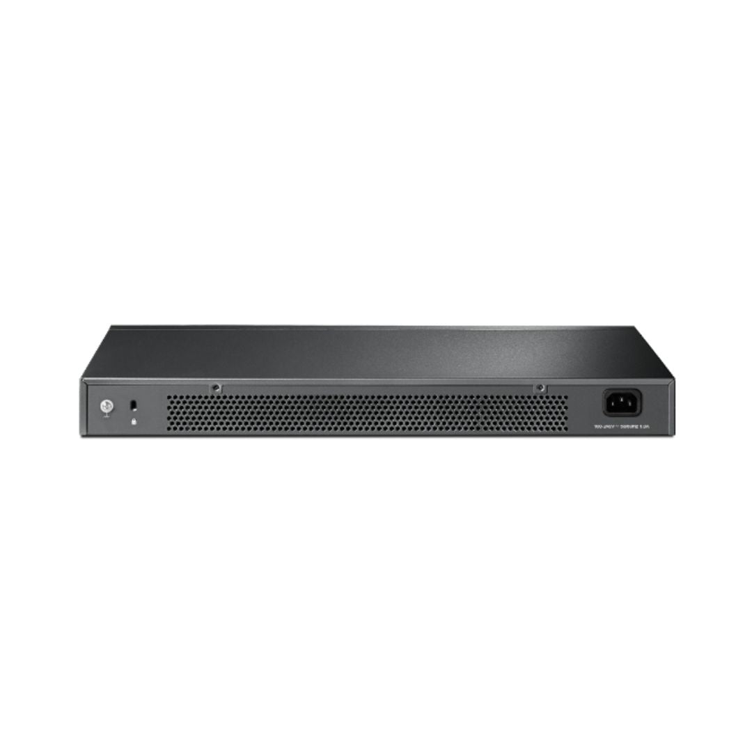 Switch TP-Link Administrable 4 Puertos SFP+ 48 Puertos Gigabit POE+ 500Watts Integra OMADA Gestion en Nube TL-SG3452