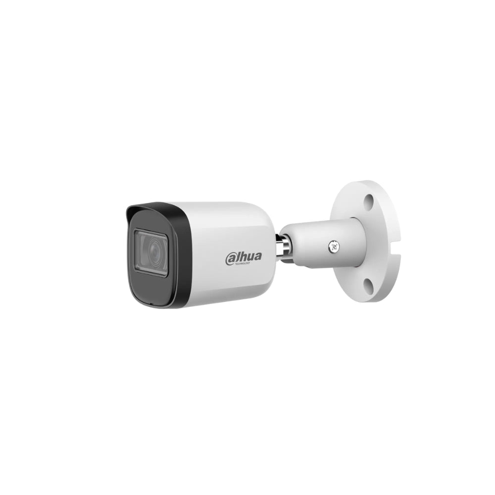 Camara Dahua HDCVI Cooper Bala 2MP Plastica con Audio Lente 2.8mm IR 30 metros 30fps 1080p IP67 DH-HAC-B1A21N-U-A-0280B