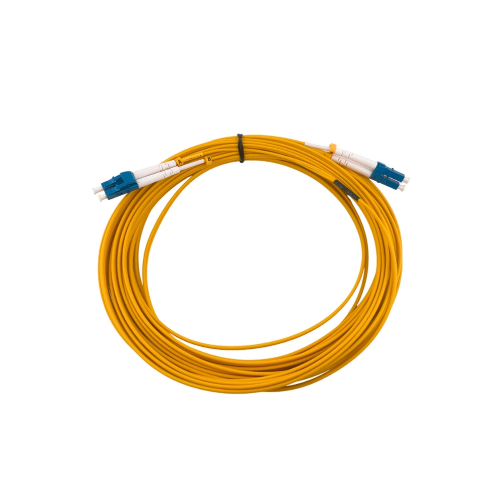 Patch Cord Dimax de Fibra Optica LC-LC Monomodo 9/125 Duplex Cable de 10 Metros C866