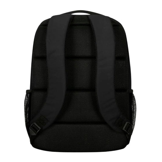 Mochila Targus 15.6" Octave II Acolchado para Proteger Laptop Correas Acolchadas Ajustables Bolsillo Lateral para Botella de Agua color Negro TBB637GL