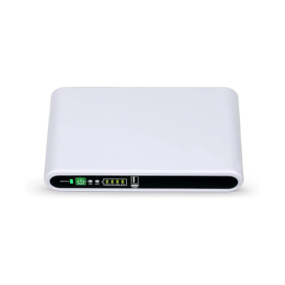 Mini UPS Dimax PoE/DC 17Watts Salida 5Vdc 9Vdc 12Vdc Aplicacion Router Modem CCTV N108