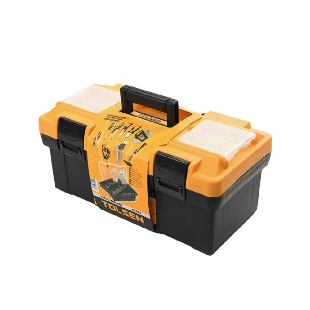 Caja de Herramientas Tolsen de Plastico con 26 Piezas 85361