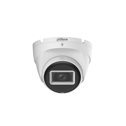 Camara Dahua HDCVI Cooper Domo 2MP Metalica con Audio Lente 2.8mm IR 30 metros IP67 DH-HAC-T2A21N-U-A-0280B