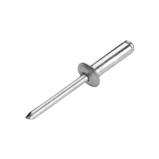 Bolsa de 50 Piezas de Remache Tolsen Ciego de Extremo Abierto de Aluminio 2.4x8mm 43006