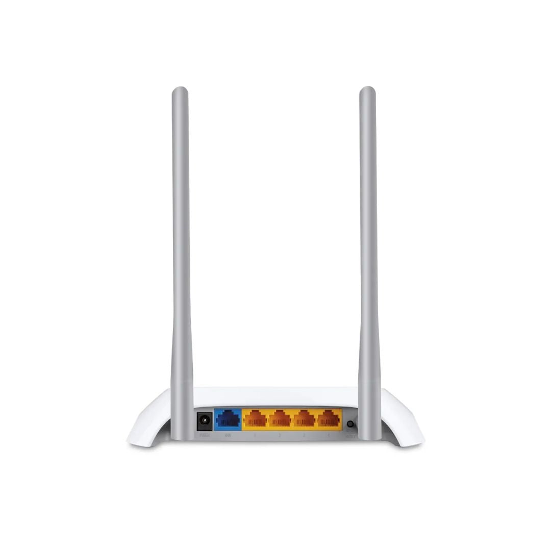 Router TP-Link Inalambrico N300 2 Antenas 5dBi 1xWAN 4xLAN Control Parental Firewall Red Invitado Soporta IPv6 TL-WR840N