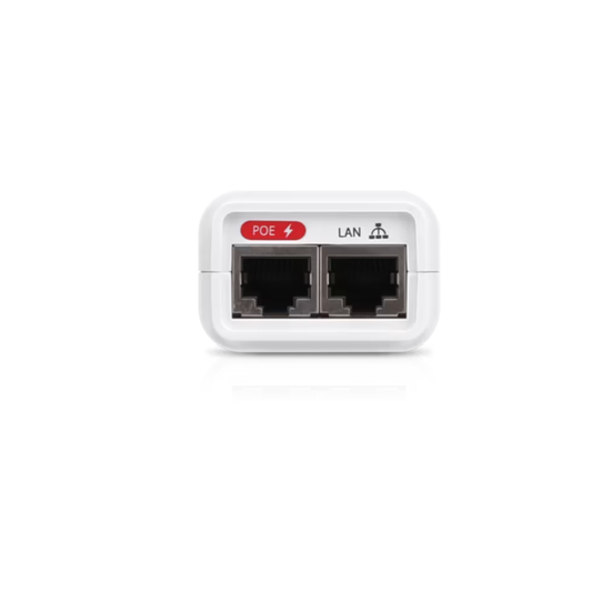 Inyector PoE Ubiquiti 24Vdc Potencia 7Watts Corriente 0.3Amp Color Blanco UB-POE-24-7W-G-WH