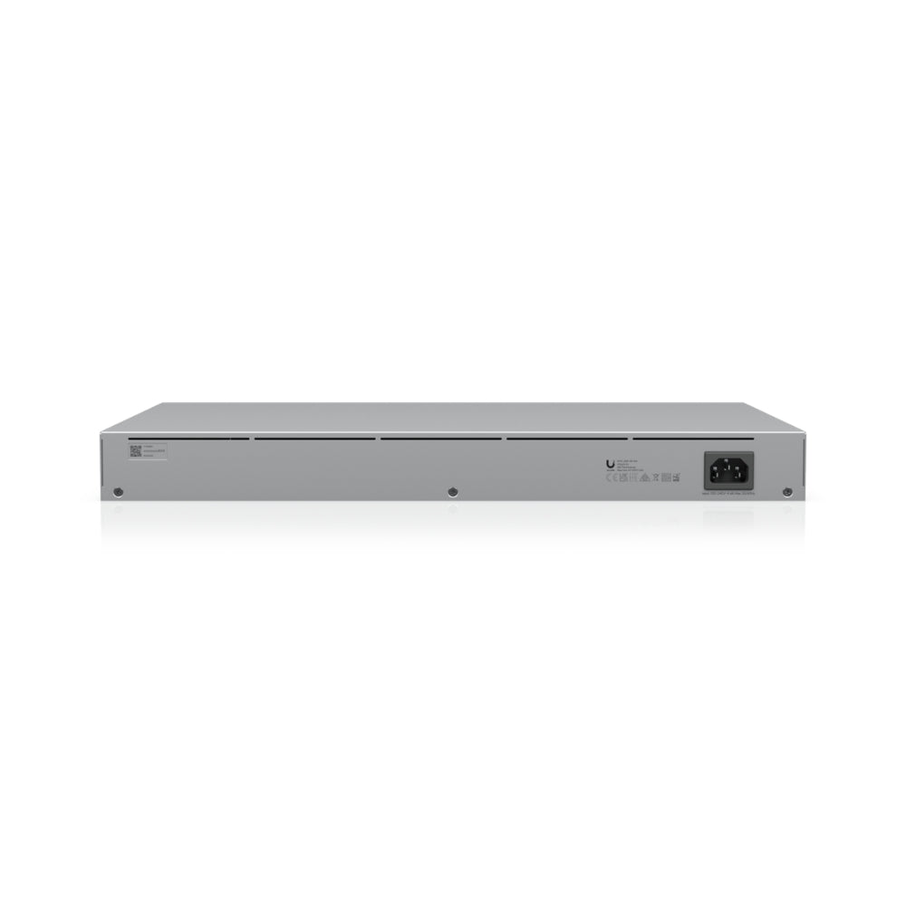 Switch Ubiquiti Unifi 48 Puertos Gigabit 4xSFP Switching 52Gbps Capa 2 Rackeable UB-USW-24-POE