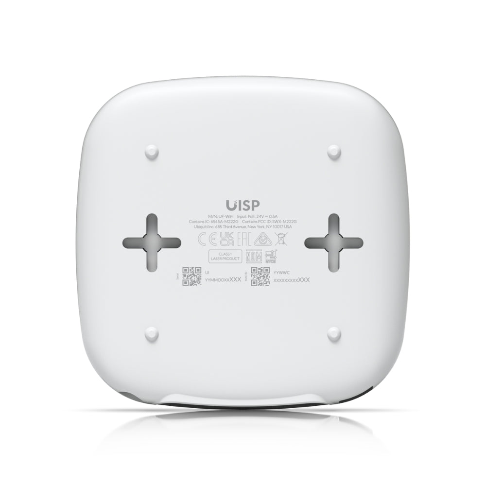 Ufiber Ubiquiti WiFi Router GPON WiFi 1xWAN SC/UTP GPON 4xEthernet Gigabit 550Mbps Pantalla Informativa PoE 24Vdc 0.3Amp Incluido UB-UF-WIFI
