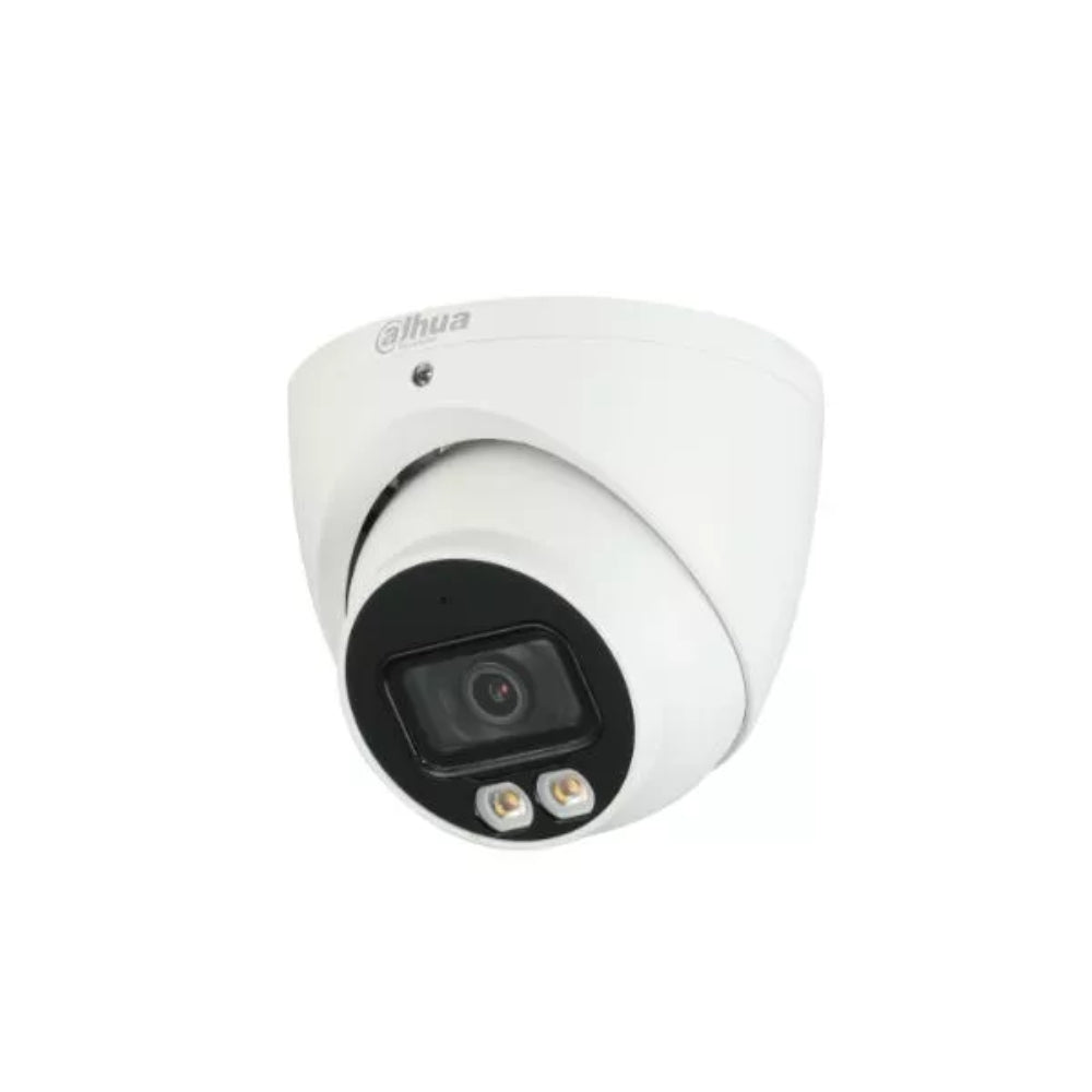 Camara Dahua HDCVI Domo 2MP Metalica con Audio Doble Luz Lente 2.8mm IR 40 metros 30fps 1080p IP67 HAC-HDW1239TN-IL-A-028-S2