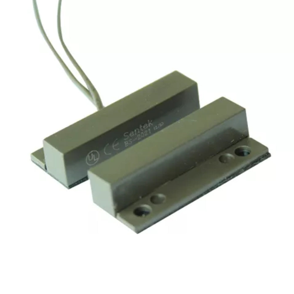 Contacto Magnetico Sentek para Blindex color Cafe BS-2021BN