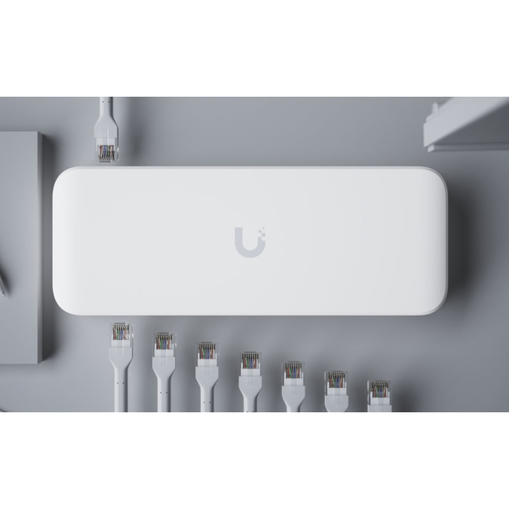 Switch Ubiquiti Ultra 8xPuertos Gigabit PoE 1xPuerto PoE++ 7xPuertos PoE+ Switching 16Gbps Consumo 30Watts Capa 2 UB-USW-ULTRA